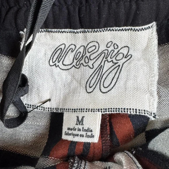 Ace & Jig Black and White Checkered Pants - Picture 5 of 11